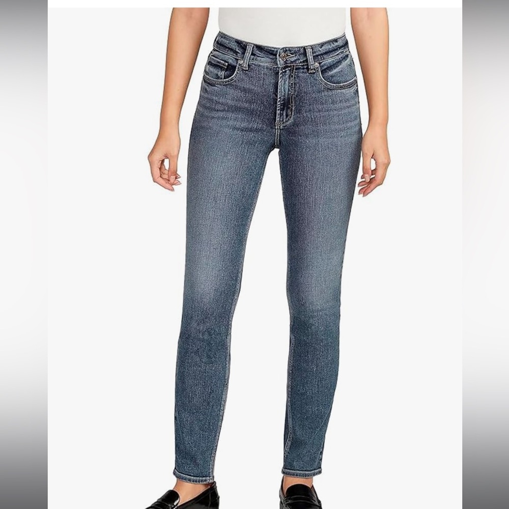 Silver Jeans - Most Wanted Midrise Straight Leg Jeans
